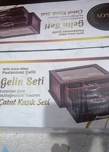 Diğer 12 kişilik çatal kaşık takımı