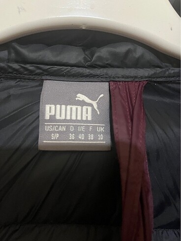 36 Beden Puma kaz tüyü mont