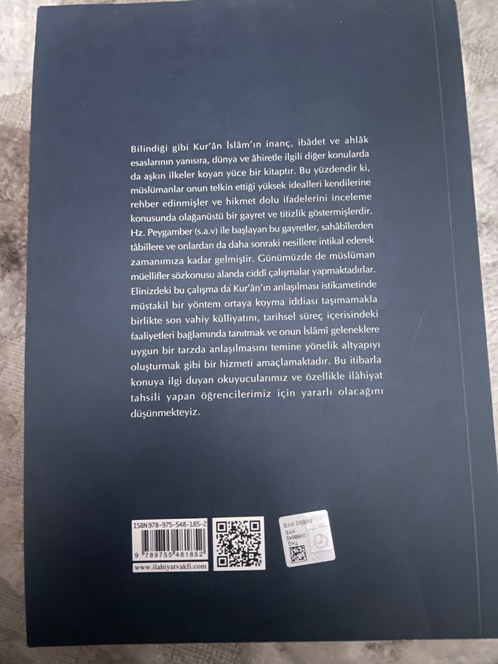 Tefsir Usulü Kitabı - Prof. Dr. Muhsin Demirci - Görsel 5