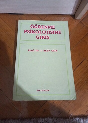 Öğrenme psikolojisine giriş