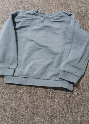 Erkek Çocuk Gri Baskılı Sweatshirt - Görsel 3