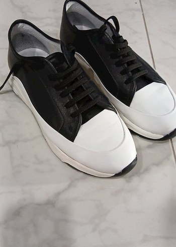 Siyah erkekPlatform Spor Ayakkabı - Görsel 3