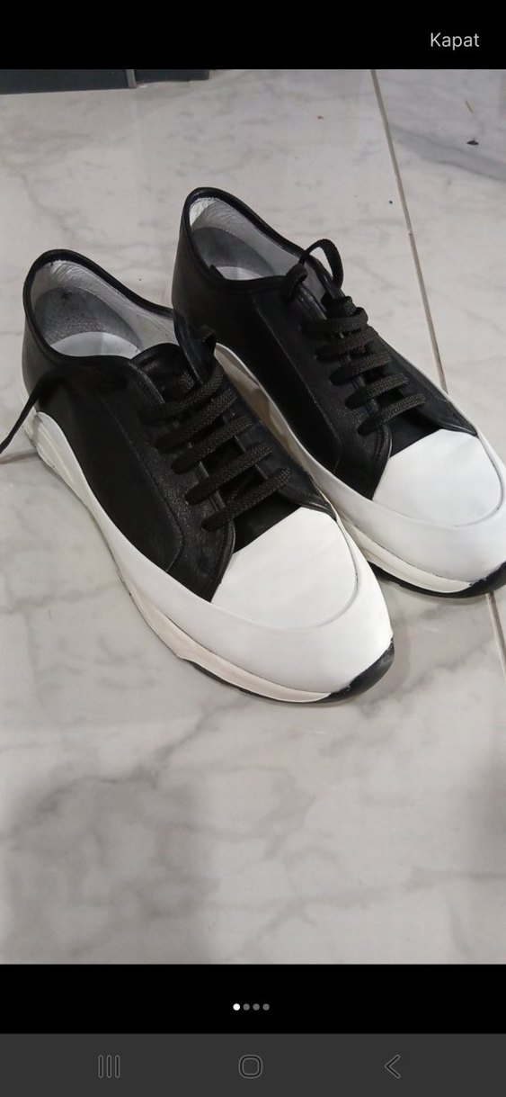 Siyah erkekPlatform Spor Ayakkabı - Görsel 3