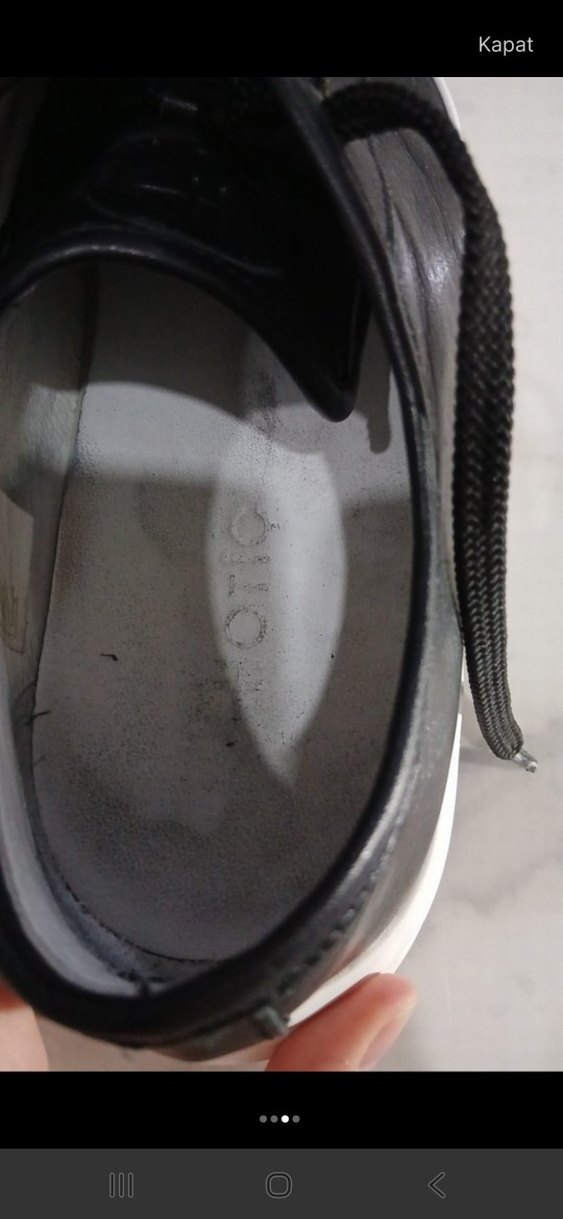 Siyah erkekPlatform Spor Ayakkabı - Görsel 2