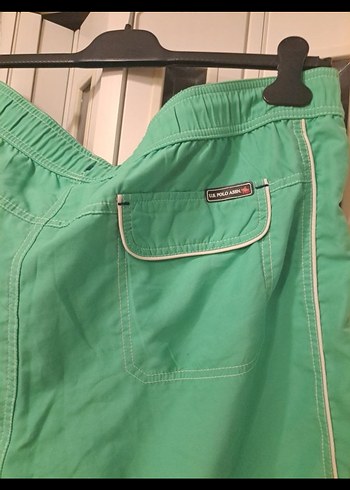 USPA yeşil Erkek deniz Şort - Görsel 6