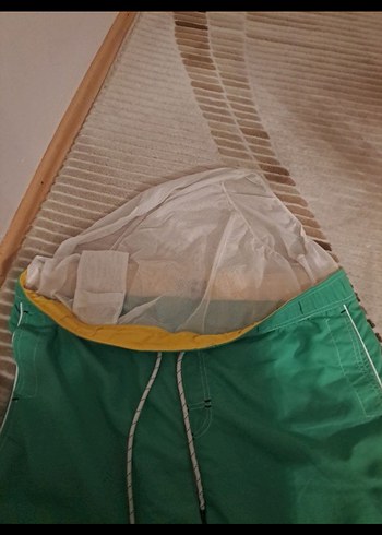 USPA yeşil Erkek deniz Şort - Görsel 8