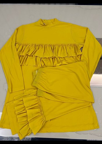 Sarı Fırfırlı Haşema - Görsel 2