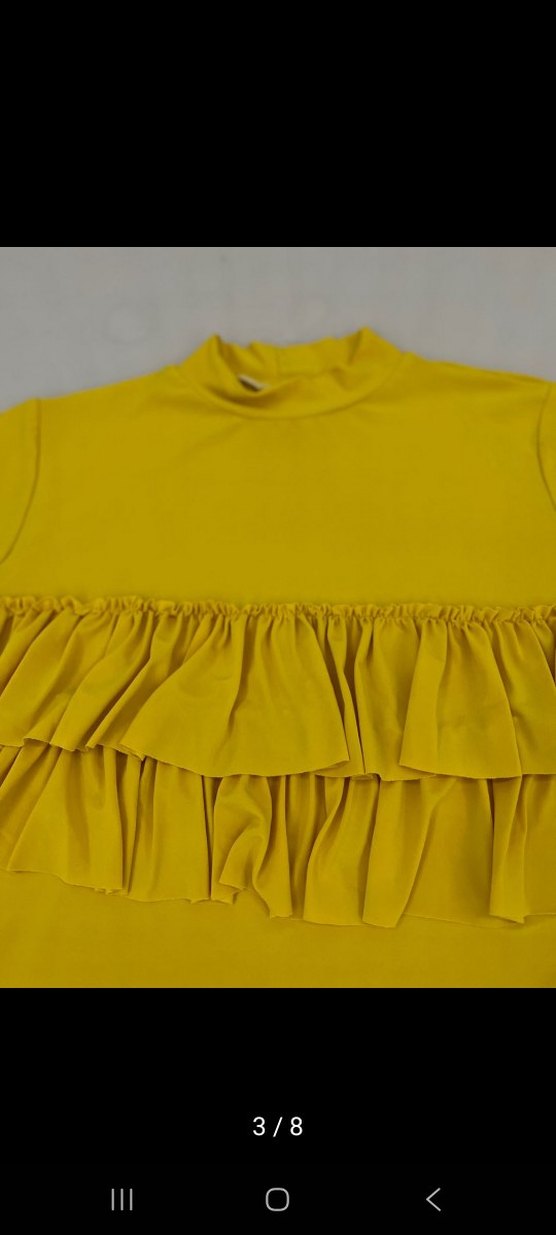 Sarı Fırfırlı Haşema - Görsel 4