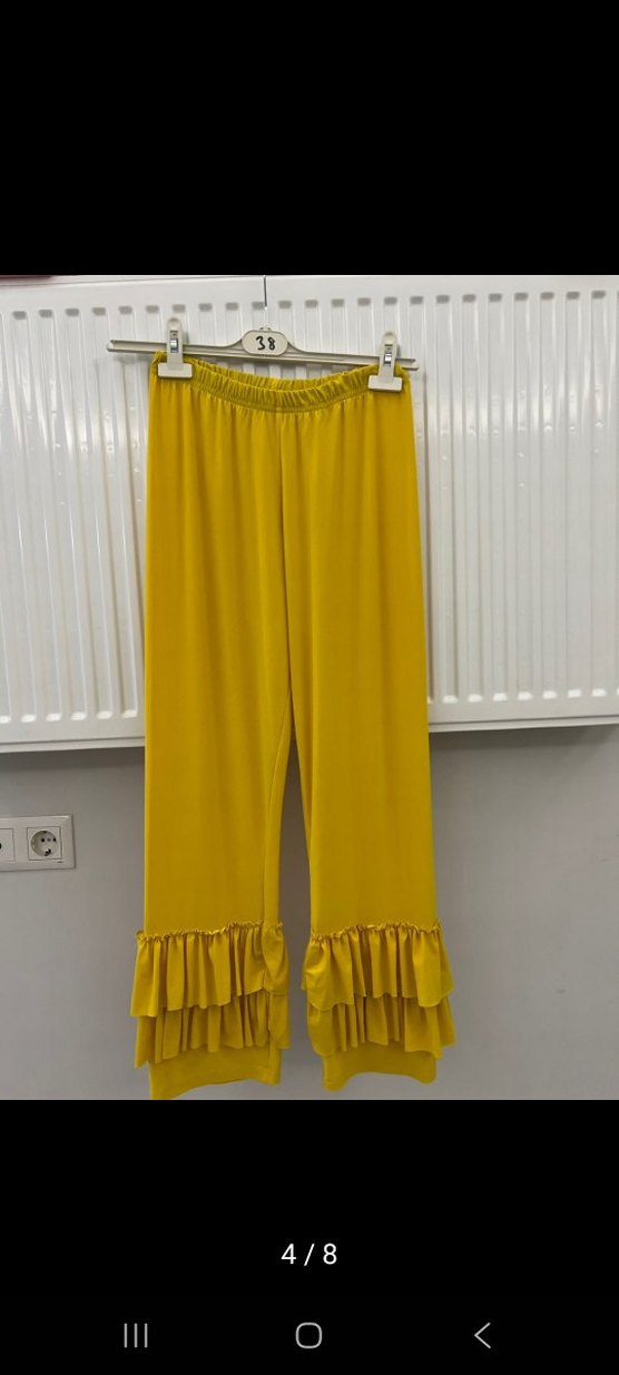 Sarı Fırfırlı Haşema - Görsel 5