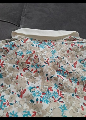 tommy hilfigerÇiçek Desenli Kısa Kollu Polo Tişört - Görsel 9