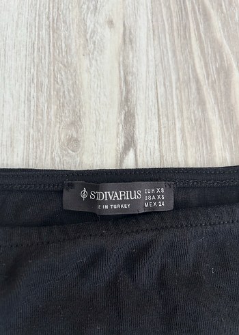 Stradivarius Siyah Uzun Kollu Kadın Bluz