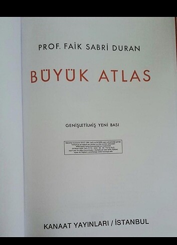 BÜYÜK ATLAS