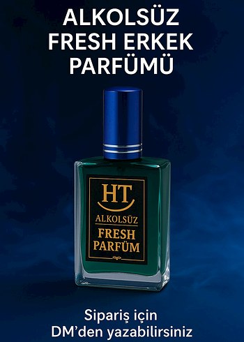Alkolsüz Fresh Erkek Parfümü