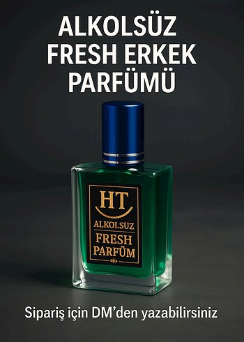 Alkolsüz Fresh Erkek Parfümü