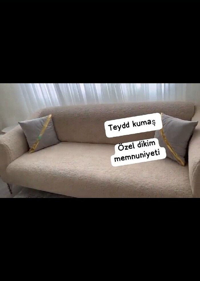 İtalyan süet koltuk örtüsü - Görsel 2