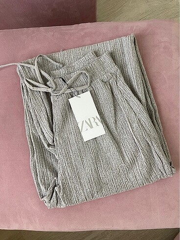 Zara gri meşhur pantolon