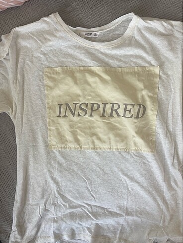 Mango tshirt beyaz