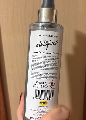 Eda Taşpınar Shimmer Body Mist - Görsel 2