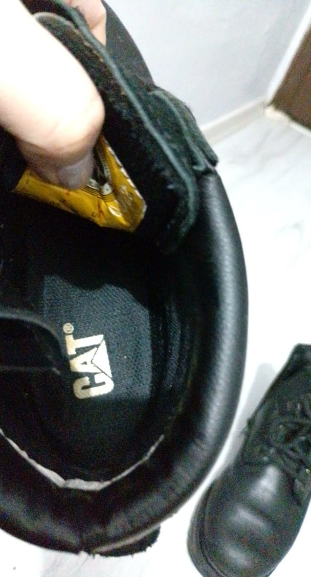 Cat siyah bot - Görsel 5