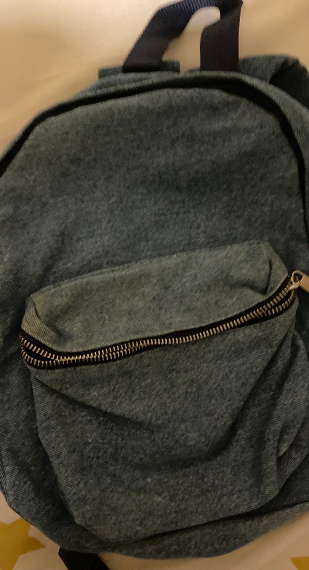 Mavi Kadın Kot Sırt Çantası - Görsel 2