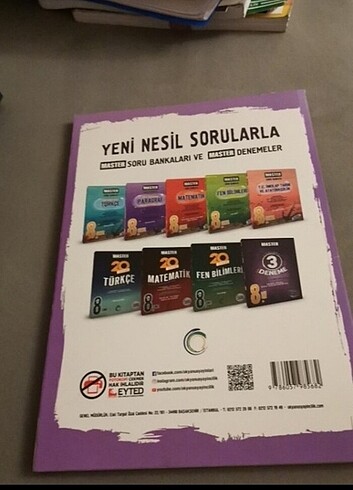 8.sınıf okyanus master paragraf soru bankası,din kültürü fen