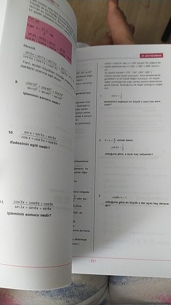  Antremanlarla matematik 3 