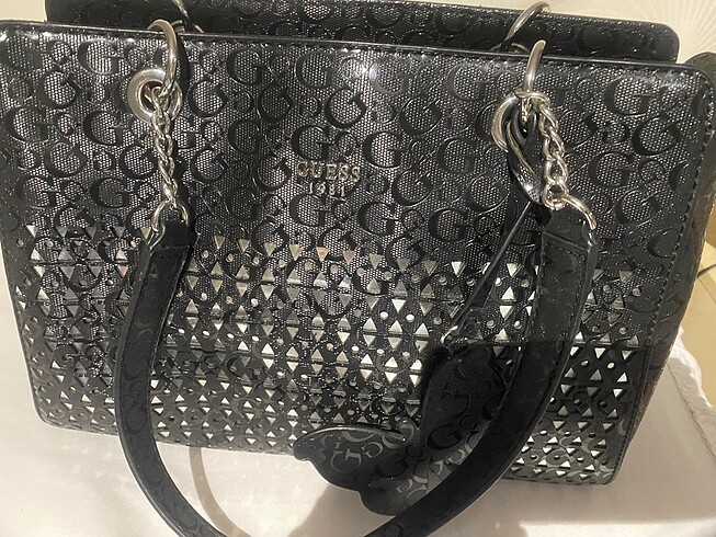 Guess Orjinal guess siyah çanta