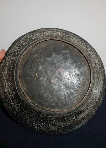 Beden gri Renk YAZILI OSMANLI BAKIR LENGER