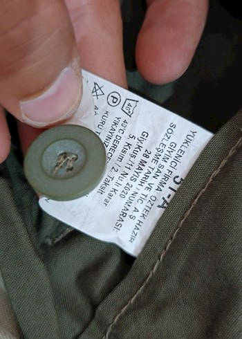 l Beden kahverengi Renk KAMUFLAJ PANTOLON