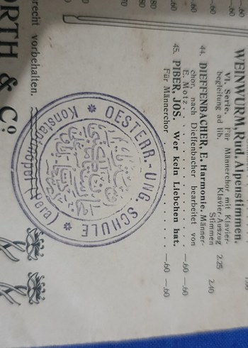 Diğer OSMANLI DÖNEMİ ALMANCA OPERA BESTELERİ