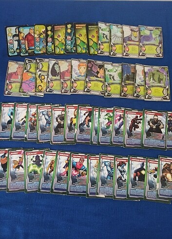 MARVEL VE BENTEN KARTLARI 