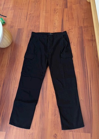 Siyah  Rahat Kesim Erkek Pantolon sıfır - Görsel 3