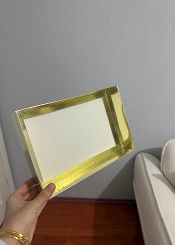 Parlak Altın kutu - Görsel 3