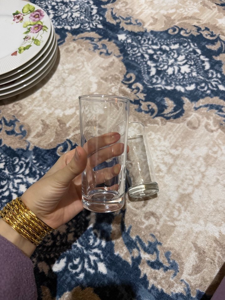 İnce Cam İki Adet Bardak - Görsel 2