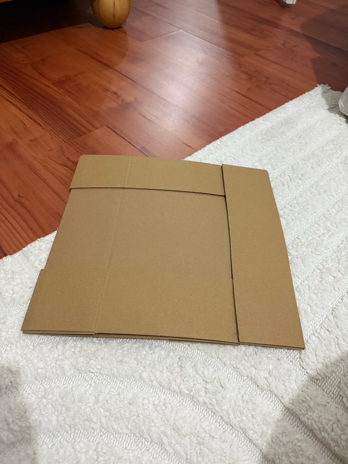 Bej Karton Kutu - Görsel 3