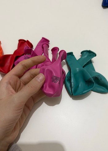 Renkli balonlar Onlu - Görsel 12