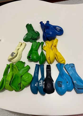 Renkli balonlar Onlu - Görsel 9