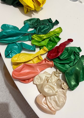 Renkli balonlar Onlu - Görsel 8