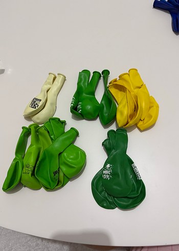 Renkli balonlar Onlu - Görsel 10