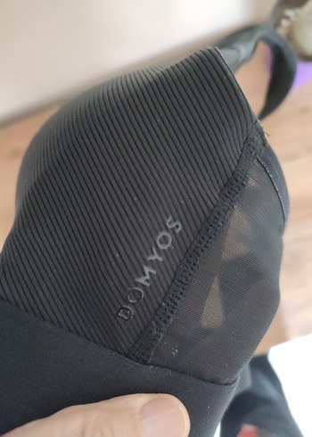 Önden Fermuarlı Siyah Spor Sütyeni - Görsel 6