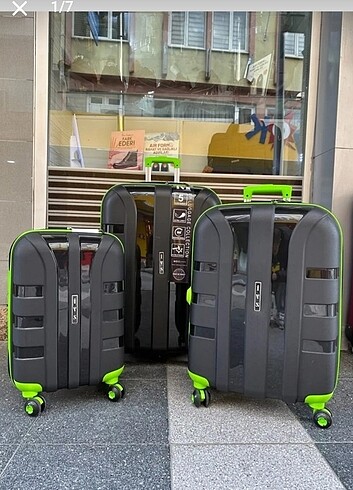 İvs 3lü kırılmaz bavul seti - Görsel 6