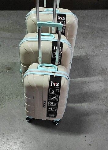 İvs 3lü kırılmaz bavul seti - Görsel 10