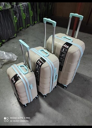 İvs 3lü kırılmaz bavul seti - Görsel 11
