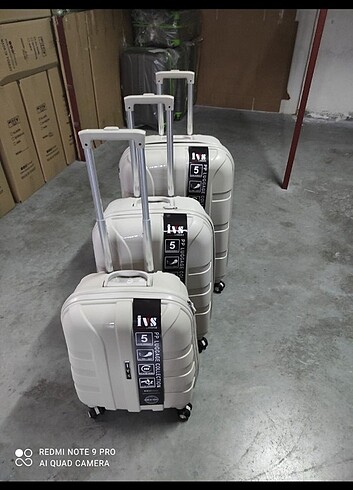 İvs 3lü kırılmaz bavul seti - Görsel 13
