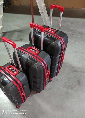 İvs 3lü kırılmaz bavul seti - Görsel 18