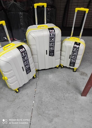 İvs 3lü kırılmaz bavul seti - Görsel 19
