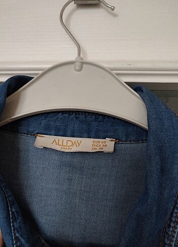 Kot gömlek tunik - Görsel 6