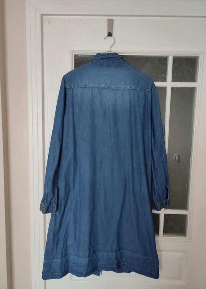 Kot gömlek tunik - Görsel 3