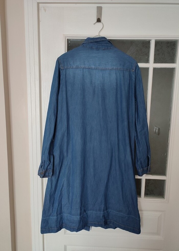 Kot gömlek tunik - Görsel 4