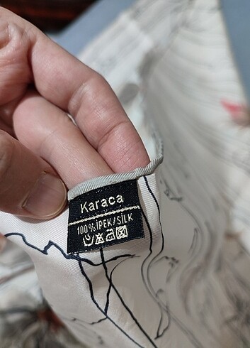 Karaca ipek eşarp - Görsel 5